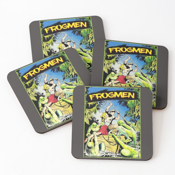 Item preview, Vintage Swamp Monster Frogmen Retro Horror Florida Everglades Gift designed and sold by TheAplus.