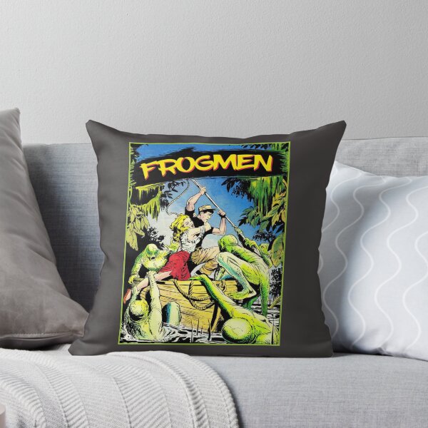 Item preview, Vintage Swamp Monster Frogmen Retro Horror Florida Everglades Gift designed and sold by TheAplus.