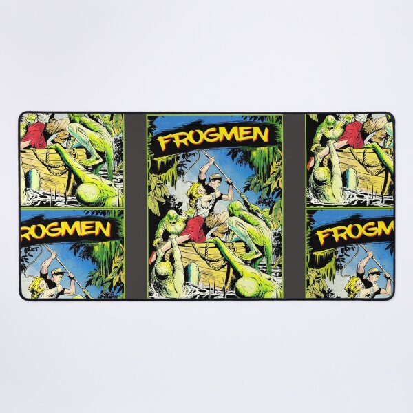 Item preview, Vintage Swamp Monster Frogmen Retro Horror Florida Everglades Gift designed and sold by TheAplus.