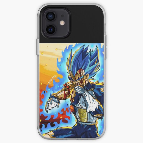 Vegeta SSJ B - Q10Mark iPhone Soft Case