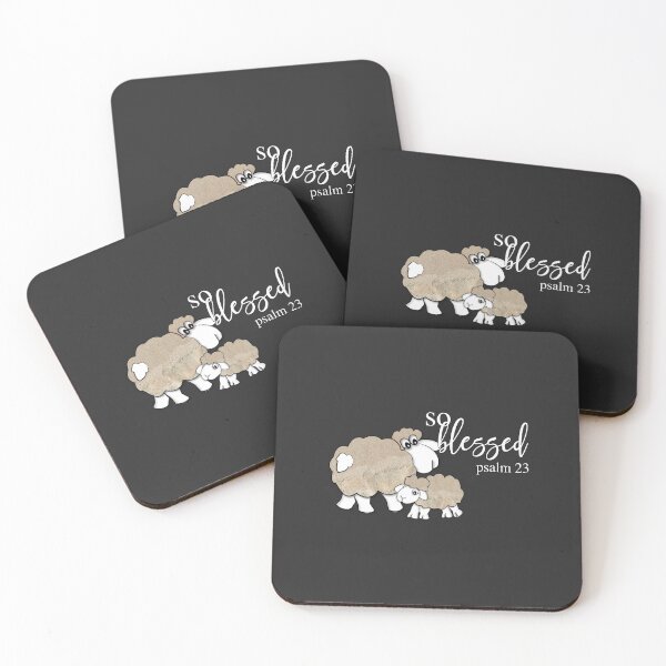 Item preview, Christian Design - So Blessed - Psalm 23 designed and sold by simplydesignart.