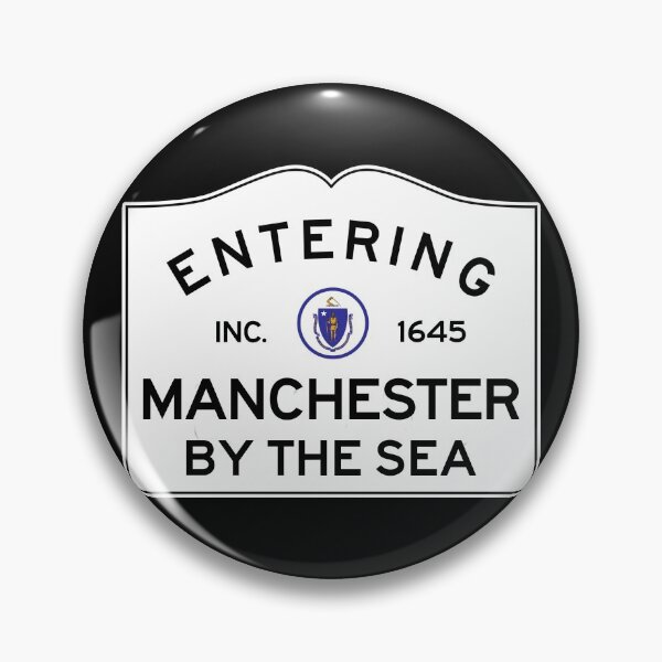 Item preview, Entering Manchester By The Sea - Commonwealth of Massachusetts Road Sign designed and sold by NewNomads.
