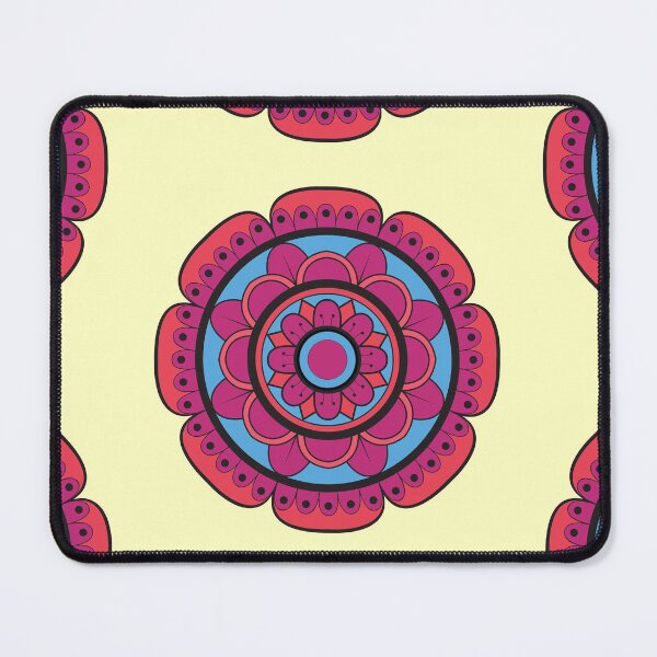 Artikelvorschau, Buntes Mandala-Blumenmuster entworfen und verkauft von Graphixmax.