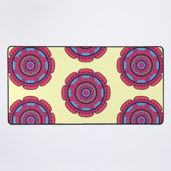 Item preview, Colorful Mandala Florals Pattern  designed and sold by Graphixmax.