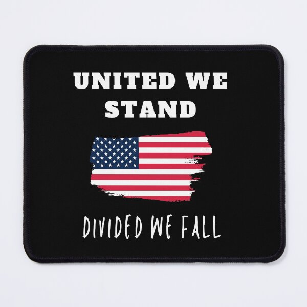 Item preview, United we stand - July 4th Independence Day, Memorial Day, Veterans Day design designed and sold by TextToTee.