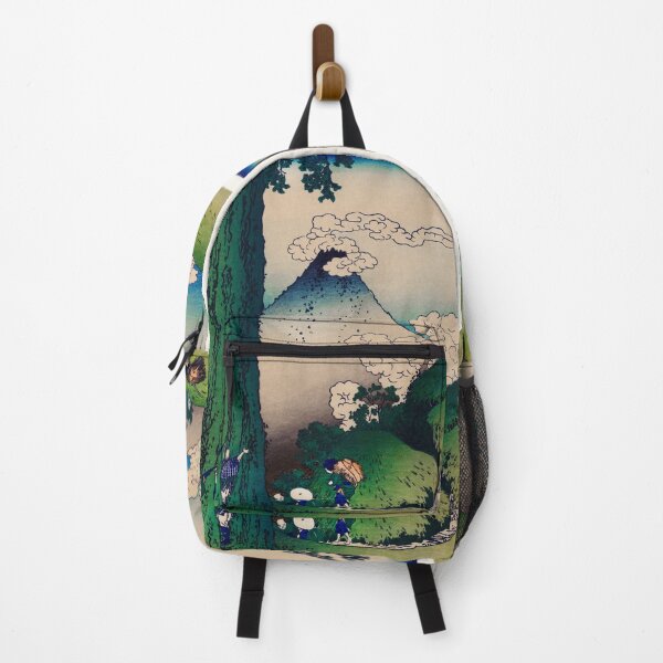 Item preview, Mishima Pass in Kai Province by Katsushika Hokusai. designed and sold by gizmut.