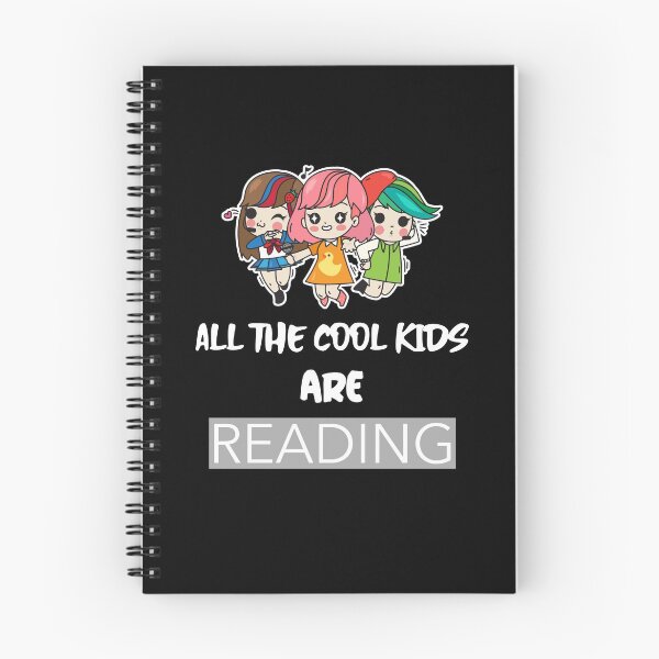 Item preview, All the cool kids are reading.  designed and sold by DesignedBySnip.