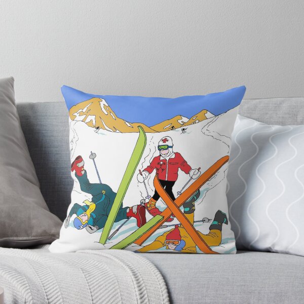 Item preview, Skiing mishap designed and sold by BalbinaStudio.