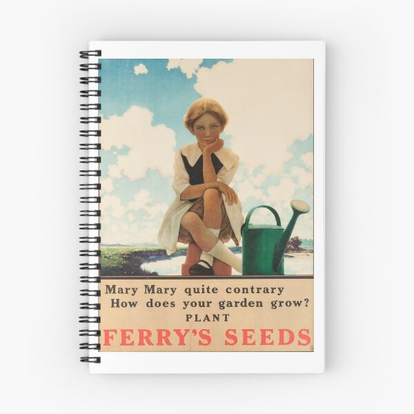 Item preview, Mary, Mary, Quite Contrary by Maxfield Parrish - Vintage Art designed and sold by RickE.