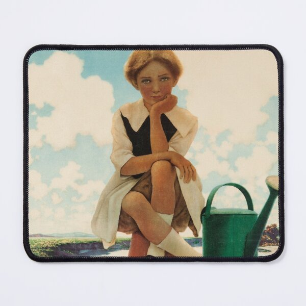Item preview, Mary, Mary, Quite Contrary by Maxfield Parrish - Vintage Art designed and sold by RickE.
