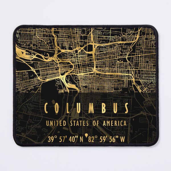 Item preview, COLUMBUS MAP USA designed and sold by hatimelhag.