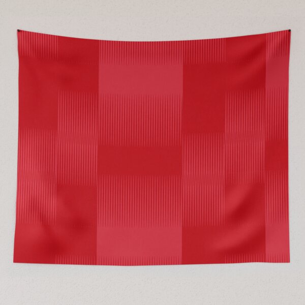 Item preview, Red Waves Abstract Pattern designed and sold by Quilar.