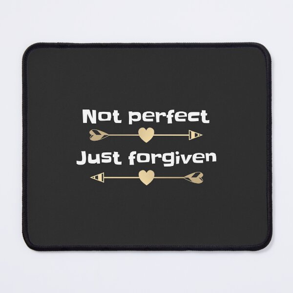Item preview, Christian Design - Not Perfect, Just Forgiven designed and sold by simplydesignart.