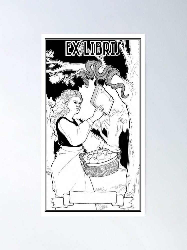 Ex Libris: The Beginning  Poster for Sale by BPeterschmidt