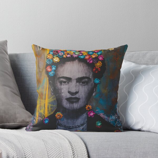 Item preview, Frida Khalo in Flowers designed and sold by designdome.