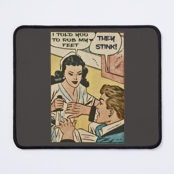 Item preview, Vintage Rub my Feet Foot Massage Love Retro Romance Gift designed and sold by TheAplus.