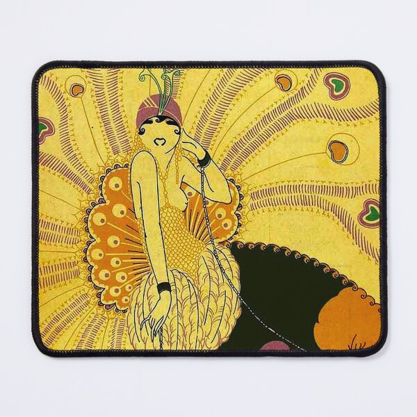 Item preview, FLAPPER : Vintage 1926 Art Deco Beautiful Print designed and sold by posterbobs.