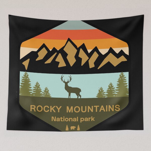Item preview, Rocky mountains national park designed and sold by Us-nature.