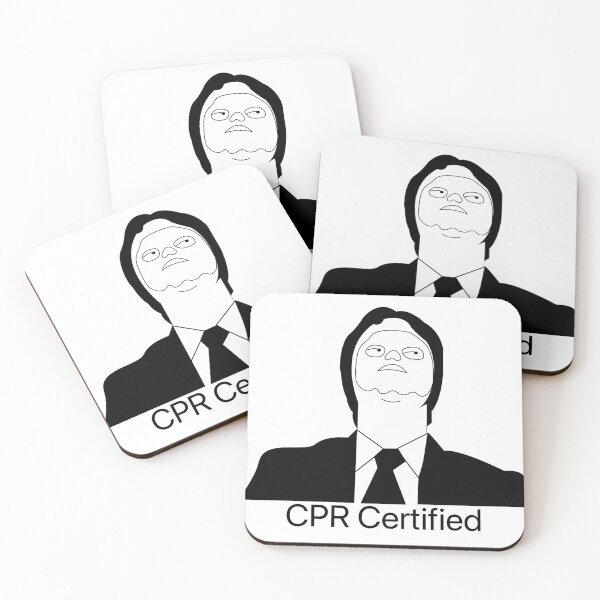 Item preview, Dwight Schrute CPR Certified The Office designed and sold by tatuira.