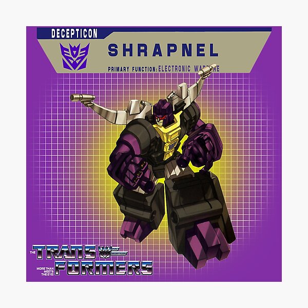 Item preview, Shrapnel Modern designed and sold by Movie-Takedown.