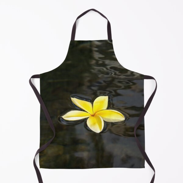 Item preview, Low Key Beauty - Golden Plumeria Blossom in Dark Waters designed and sold by Georgia Mizuleva.