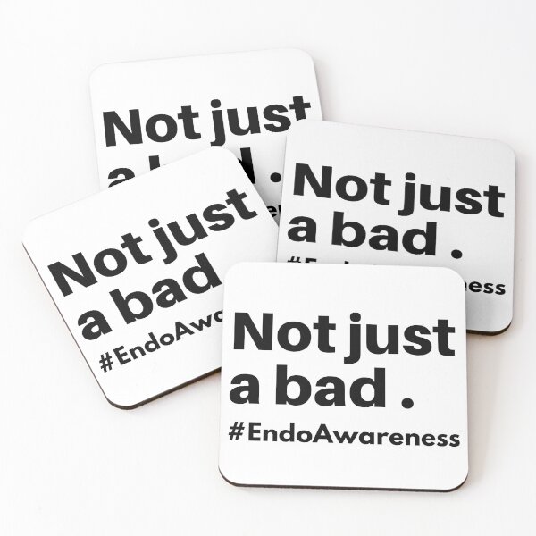 Item preview, Not just a bad period merch for endo warriors designed and sold by DesignsWithMel.