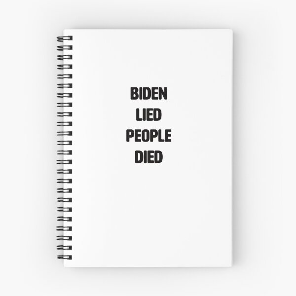 Item preview, Biden lied people died designed and sold by felixprinter.