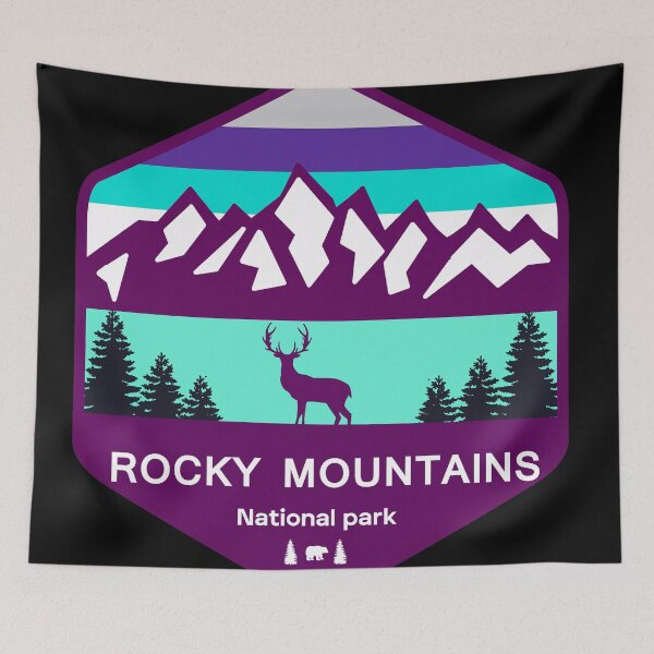 Item preview,  Rocky mountains national park designed and sold by Us-nature.