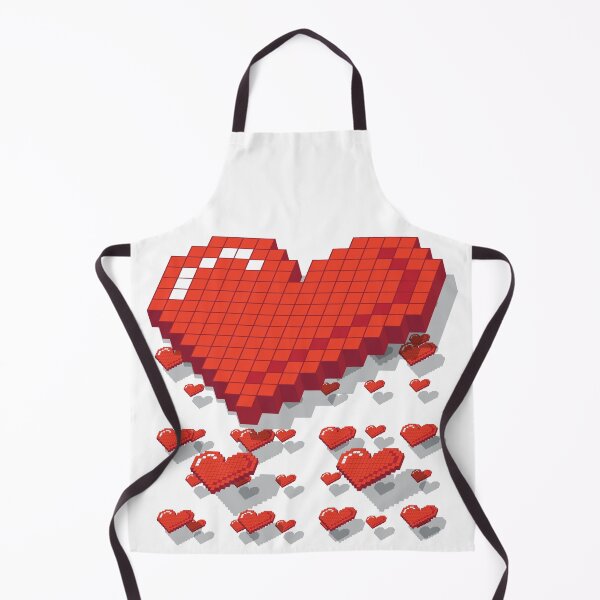 Item preview, Retro Cube Love Hearts designed and sold by MisterSquid.
