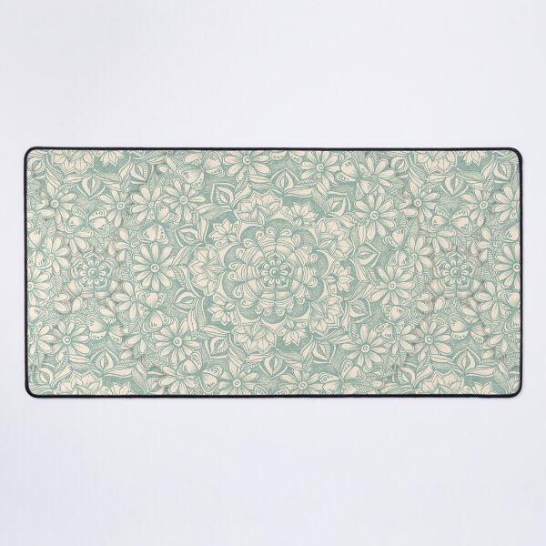 Item preview, Sage Medallion with Butterflies & Daisy Chains designed and sold by micklyn.