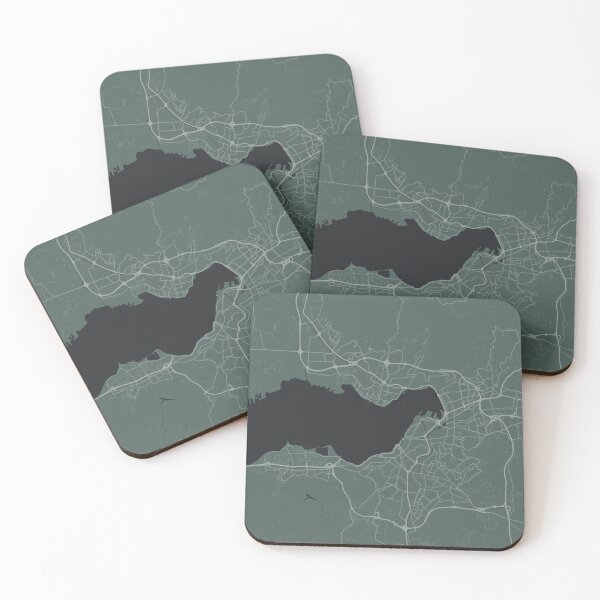 Item preview, İzmir Turkey Map designed and sold by mertcanglz.