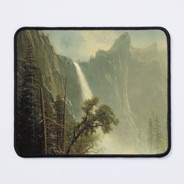 Item preview, Albert Bierstadt "Bridal Veil Falls, Yosemite" designed and sold by sunny-007.