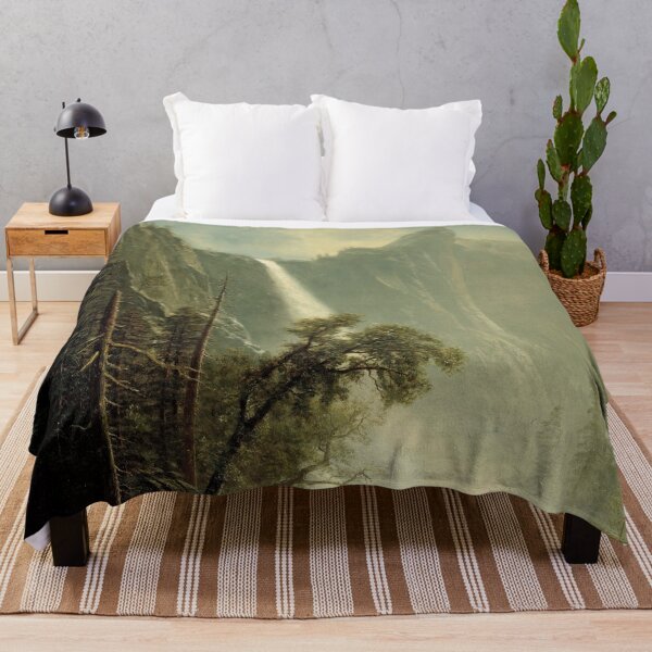 Item preview, Albert Bierstadt "Bridal Veil Falls, Yosemite" designed and sold by sunny-007.