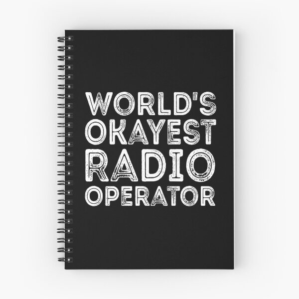 Item preview, World's Okayest Radio Operator  designed and sold by meedTee.