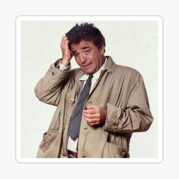 Item preview, Lieutenant Columbo  designed and sold by Madventures South Australia.