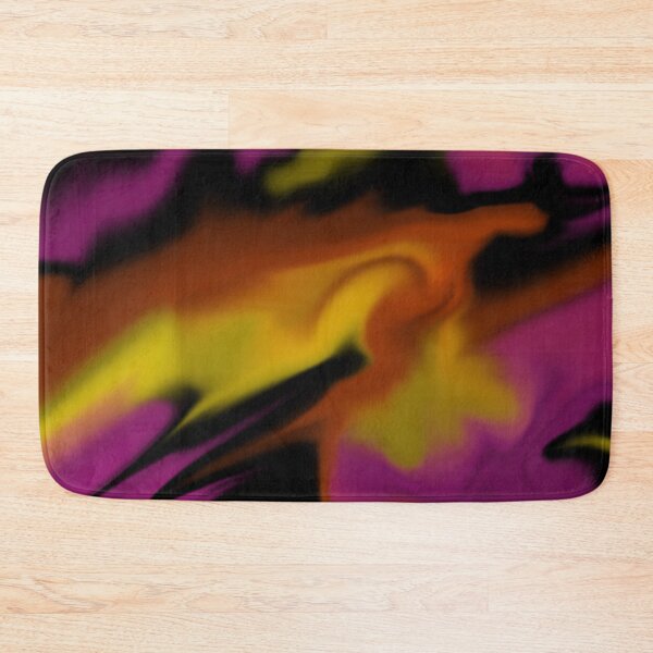 Item preview, Abstract 4 - Black, Pink, Orange and Yellow designed and sold by LAEC-Shop.