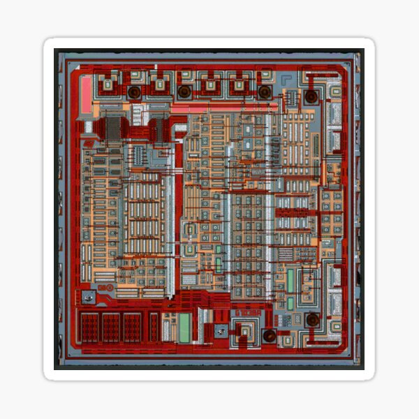 Silicon Die - STM TSC1031IDT Sticker