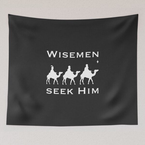 Item preview, Christian Christmas Design - Wisemen Seek Him designed and sold by simplydesignart.