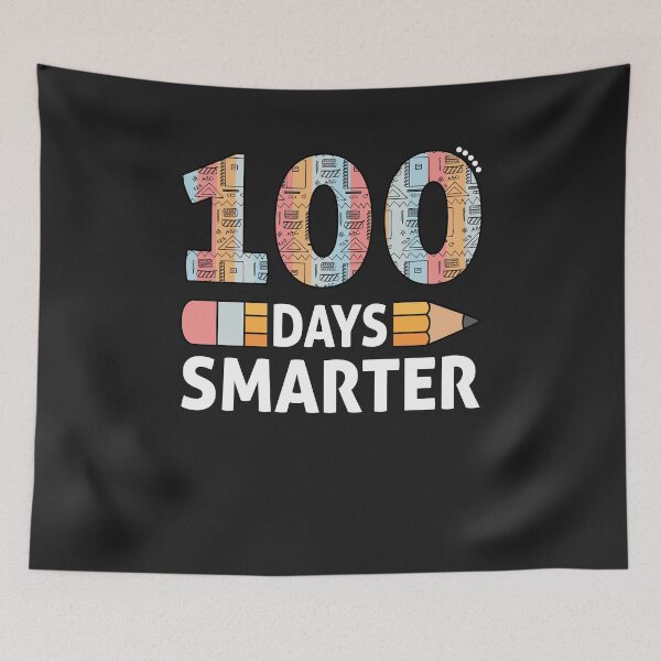Artikelvorschau, 100 Tage schlauer Lehrer oder Schüler 100. Schultag entworfen und verkauft von Ryan89-Design.