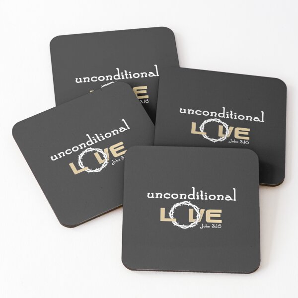 Item preview, Christian Design - Unconditional Love - Bible Verse John 3:16 designed and sold by simplydesignart.
