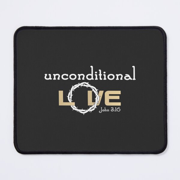 Item preview, Christian Design - Unconditional Love - Bible Verse John 3:16 designed and sold by simplydesignart.