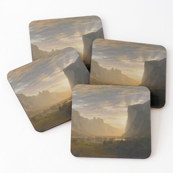 Item preview, Albert Bierstadt "Looking Down Yosemite Valley, California" designed and sold by sunny-007.