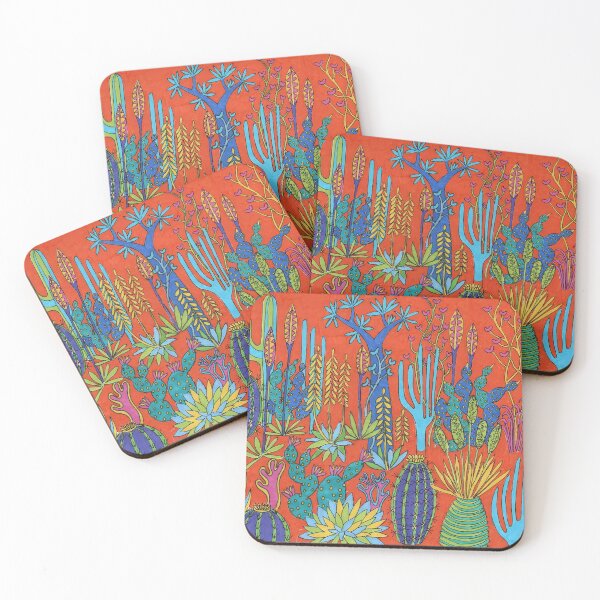 Item preview, Psychedelic Cacti Garden designed and sold by ban-yo.