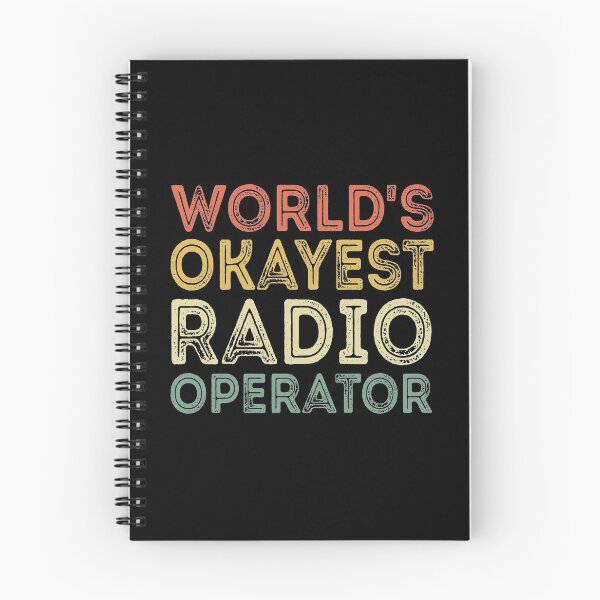 Item preview, World's Okayest Radio Operator  designed and sold by meedTee.