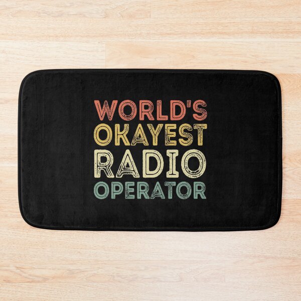 Item preview, World's Okayest Radio Operator  designed and sold by meedTee.