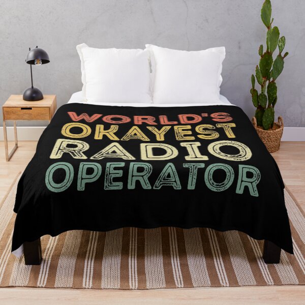 Item preview, World's Okayest Radio Operator  designed and sold by meedTee.