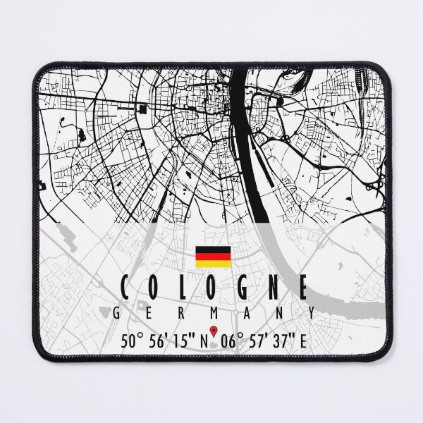 Item preview, COLOGNE MAP GERMANY designed and sold by hatimelhag.
