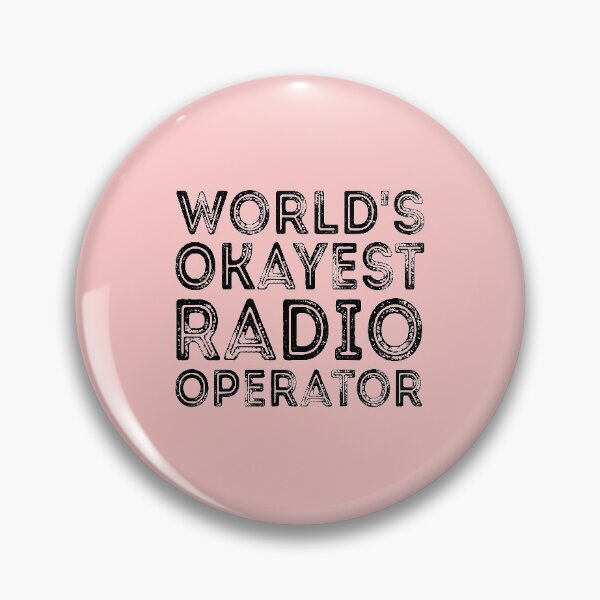 Item preview, World's Okayest Radio Operator  designed and sold by meedTee.