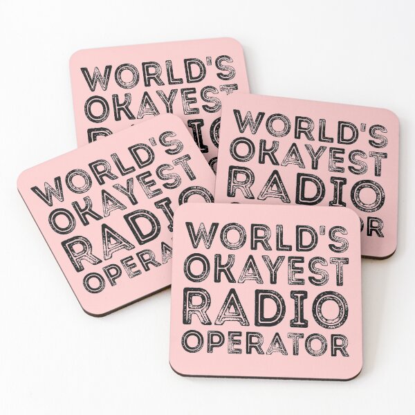 Item preview, World's Okayest Radio Operator  designed and sold by meedTee.