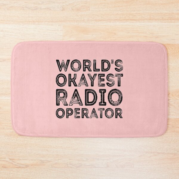 Item preview, World's Okayest Radio Operator  designed and sold by meedTee.